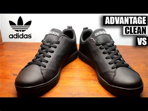 Adidas Advantage Clean VS (BLACK ON BLACK) 